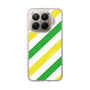 スリムプロテクションケース［ Big Stripe - Green × Yellow ］