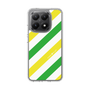 スリムプロテクションケース［ Big Stripe - Green × Yellow ］