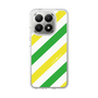 スリムプロテクションケース［ Big Stripe - Green × Yellow ］