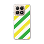 スリムプロテクションケース［ Big Stripe - Green × Yellow ］