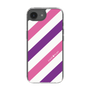 スリムプロテクションケース［ Big Stripe - Purple × Pink ］