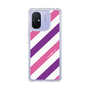 スリムプロテクションケース［ Big Stripe - Purple × Pink ］