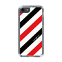 スリムプロテクションケース［ Big Stripe - Red × Black ］