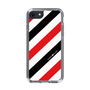 スリムプロテクションケース［ Big Stripe - Red × Black ］