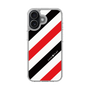 スリムプロテクションケース［ Big Stripe - Red × Black ］