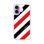 スリムプロテクションケース［ Big Stripe - Red × Black ］