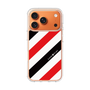 スリムプロテクションケース［ Big Stripe - Red × Black ］