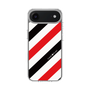 スリムプロテクションケース［ Big Stripe - Red × Black ］