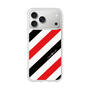 スリムプロテクションケース［ Big Stripe - Red × Black ］
