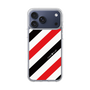 スリムプロテクションケース［ Big Stripe - Red × Black ］