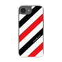 スリムプロテクションケース［ Big Stripe - Red × Black ］
