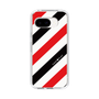 スリムプロテクションケース［ Big Stripe - Red × Black ］