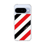 スリムプロテクションケース［ Big Stripe - Red × Black ］