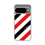 スリムプロテクションケース［ Big Stripe - Red × Black ］