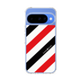 スリムプロテクションケース［ Big Stripe - Red × Black ］