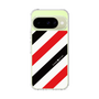 スリムプロテクションケース［ Big Stripe - Red × Black ］