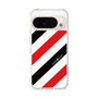 スリムプロテクションケース［ Big Stripe - Red × Black ］