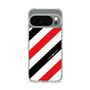 スリムプロテクションケース［ Big Stripe - Red × Black ］