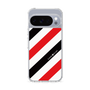 スリムプロテクションケース［ Big Stripe - Red × Black ］