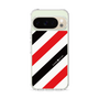 スリムプロテクションケース［ Big Stripe - Red × Black ］