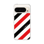 スリムプロテクションケース［ Big Stripe - Red × Black ］