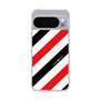 スリムプロテクションケース［ Big Stripe - Red × Black ］