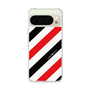 スリムプロテクションケース［ Big Stripe - Red × Black ］
