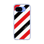 スリムプロテクションケース［ Big Stripe - Red × Black ］