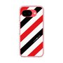 スリムプロテクションケース［ Big Stripe - Red × Black ］