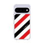 スリムプロテクションケース［ Big Stripe - Red × Black ］