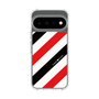 スリムプロテクションケース［ Big Stripe - Red × Black ］