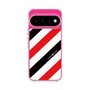 スリムプロテクションケース［ Big Stripe - Red × Black ］