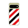 スリムプロテクションケース［ Big Stripe - Red × Black ］