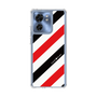 スリムプロテクションケース［ Big Stripe - Red × Black ］