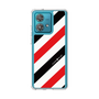 スリムプロテクションケース［ Big Stripe - Red × Black ］