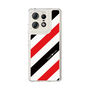 スリムプロテクションケース［ Big Stripe - Red × Black ］