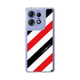スリムプロテクションケース［ Big Stripe - Red × Black ］
