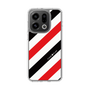 スリムプロテクションケース［ Big Stripe - Red × Black ］