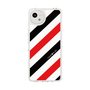 スリムプロテクションケース［ Big Stripe - Red × Black ］