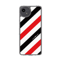 スリムプロテクションケース［ Big Stripe - Red × Black ］