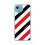スリムプロテクションケース［ Big Stripe - Red × Black ］