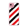 スリムプロテクションケース［ Big Stripe - Red × Black ］