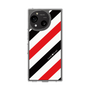スリムプロテクションケース［ Big Stripe - Red × Black ］