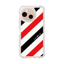 スリムプロテクションケース［ Big Stripe - Red × Black ］