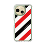 スリムプロテクションケース［ Big Stripe - Red × Black ］
