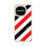 スリムプロテクションケース［ Big Stripe - Red × Black ］