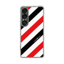 スリムプロテクションケース［ Big Stripe - Red × Black ］