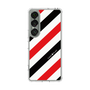 スリムプロテクションケース［ Big Stripe - Red × Black ］