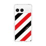 スリムプロテクションケース［ Big Stripe - Red × Black ］