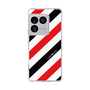 スリムプロテクションケース［ Big Stripe - Red × Black ］